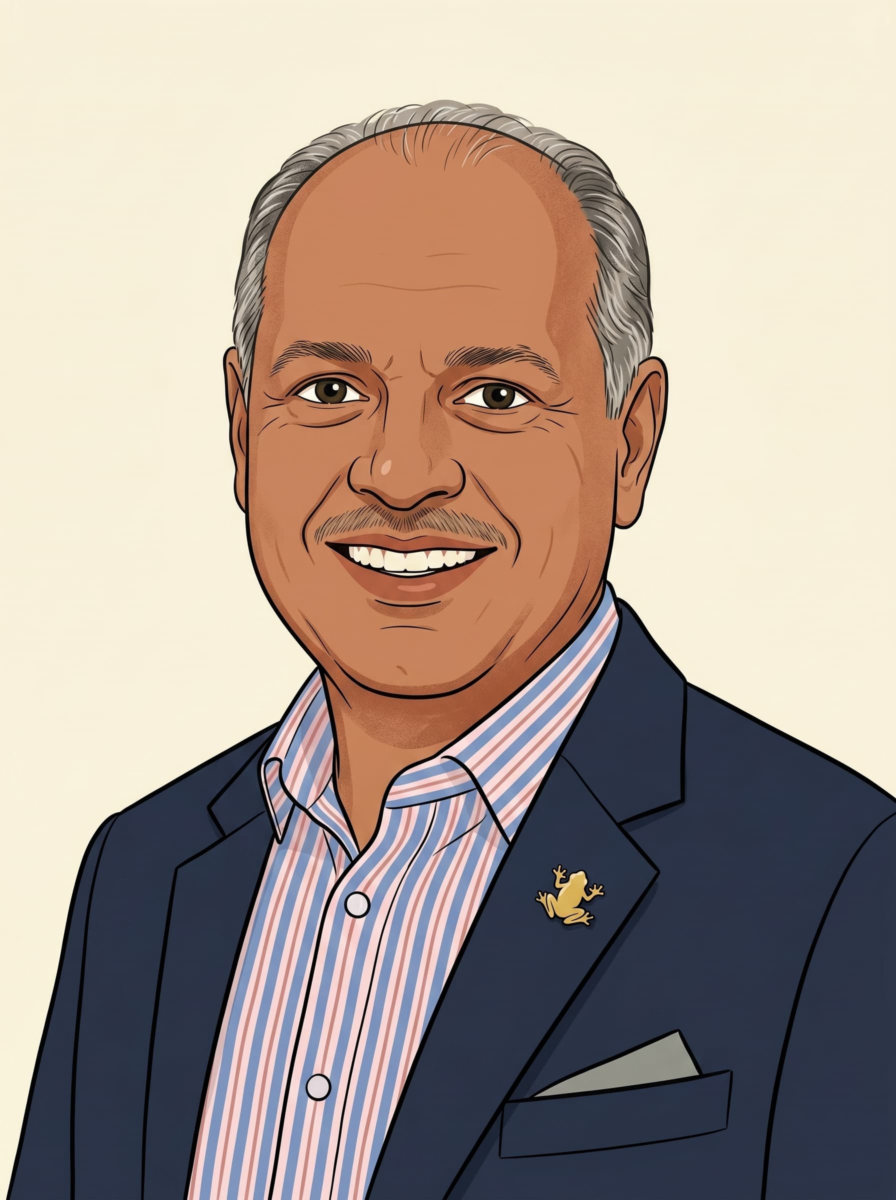 Editorial portrait of Danny Naidoo